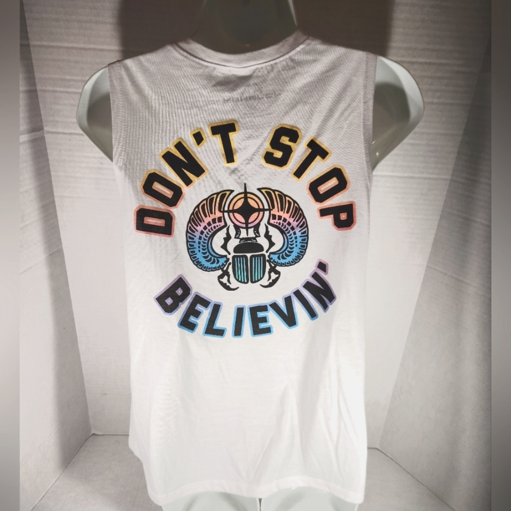 NWOT Women's Journey Don't Stop Believin' Tank Top - Picture 5 of 5